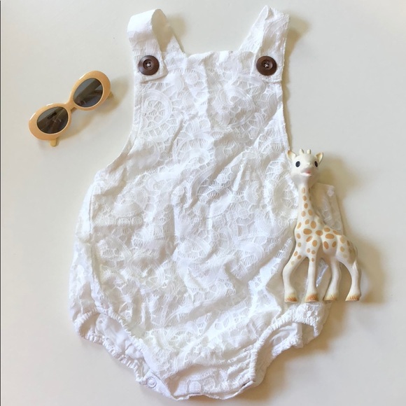 Sado Other - Sado | White Lace Romper | 18-24 Months